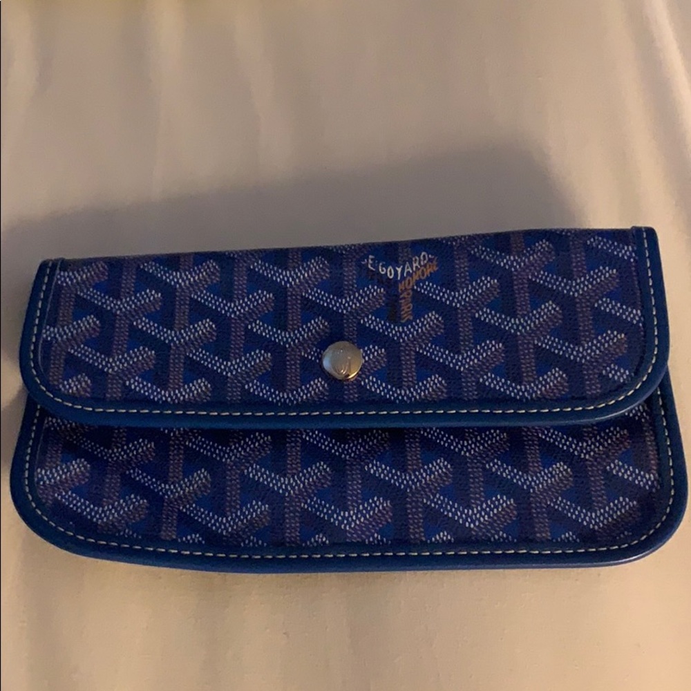 Goyard Blue pouch